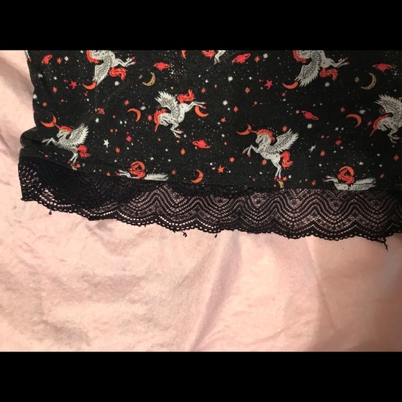 Torrid Super Soft Black Pegasus Sleep Short - Picture 4 of 7